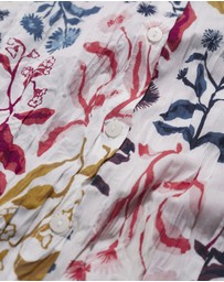 Seasalt - Seasalt Cornwall Multi Larissa Shirt in Crinkled Organic Cotton