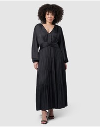 Pink Dusk by Curve Project - Nothing But You Maxi Dress