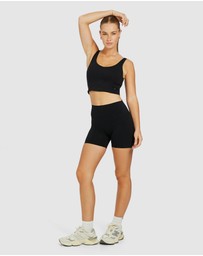 Rockwear - No Front Seam Scrunch Bum Mid Thigh Tight