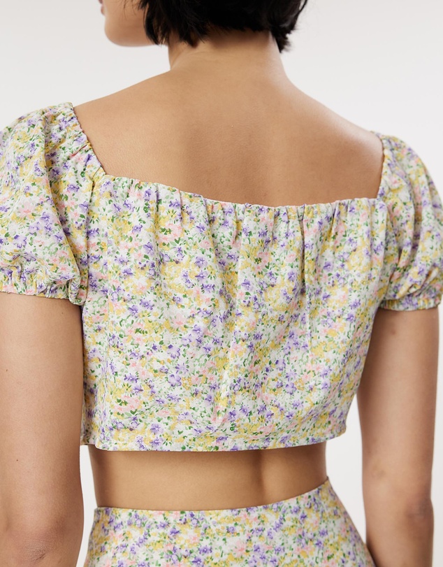 Honey and Beau - Floral Breeze Top