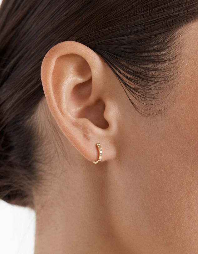MIMCO - Vela Huggie Hoop Earrings