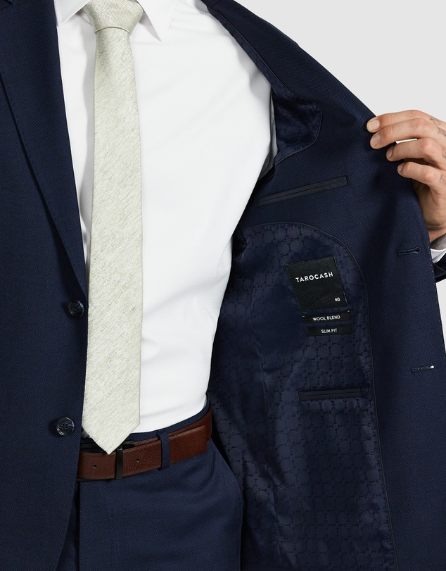 Tarocash - Baron Slim Wool Suit Jacket