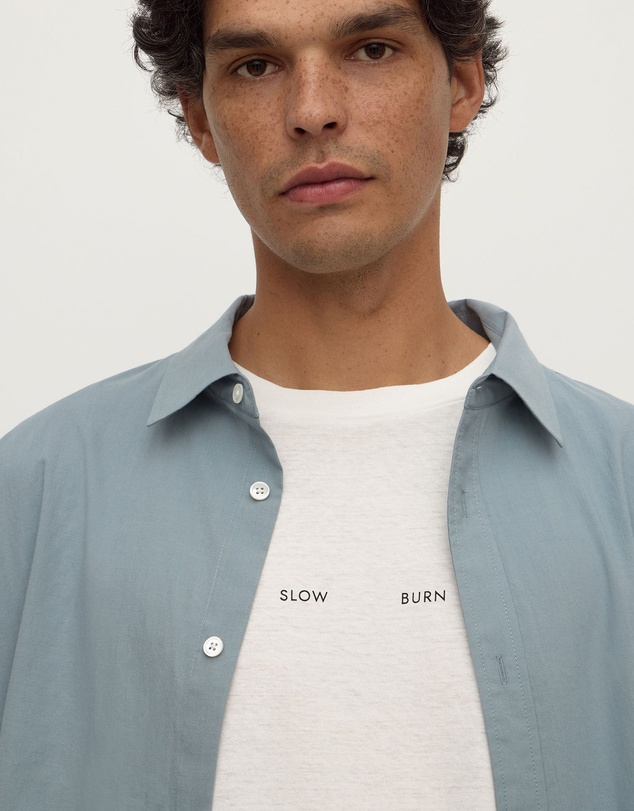 Assembly Label - Slow Burn Cotton Hemp Tee