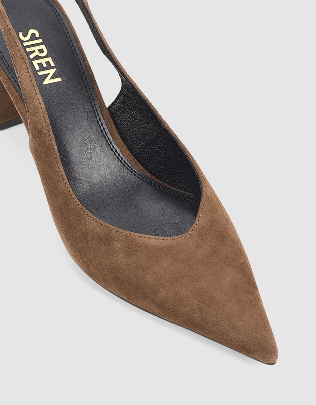 Siren - Yankee Slingback Block Heel