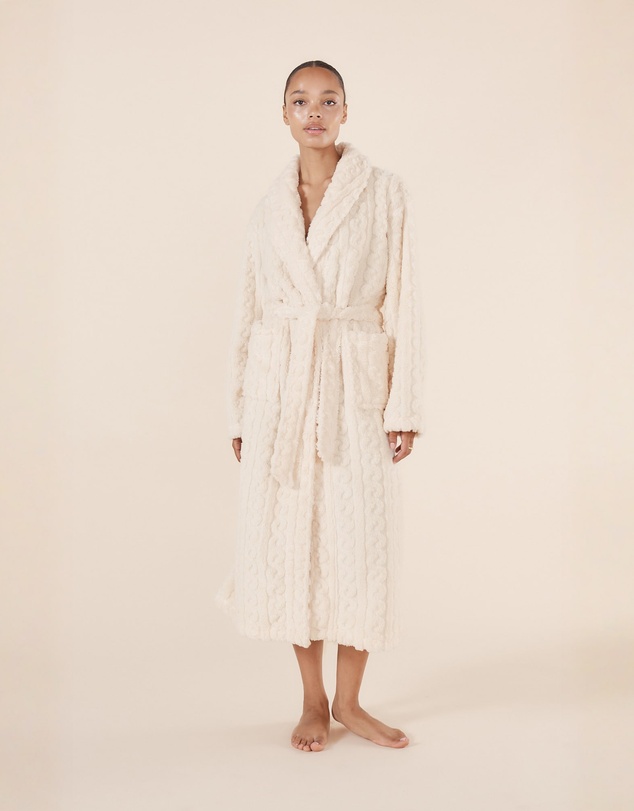 Gingerlilly - Gabriella Plush Long Robe