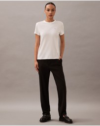 Calvin Klein - Slim Ribbed T-Shirt