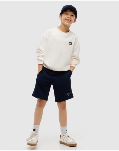 Tommy Hilfiger - Heritage Flag Crewneck Sweater - Kids