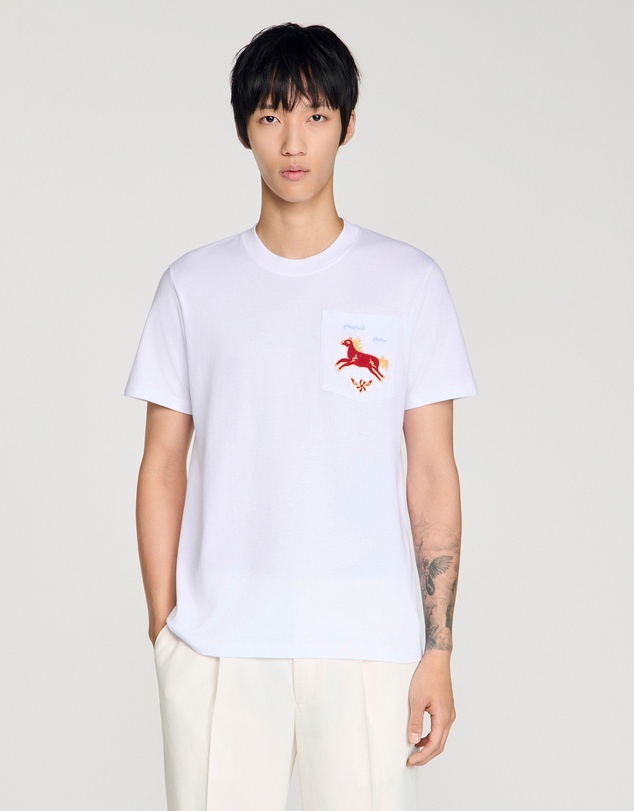 Sandro - Horse Tee Shirt