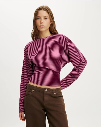 Cotton On - Blair Batwing Long Sleeve