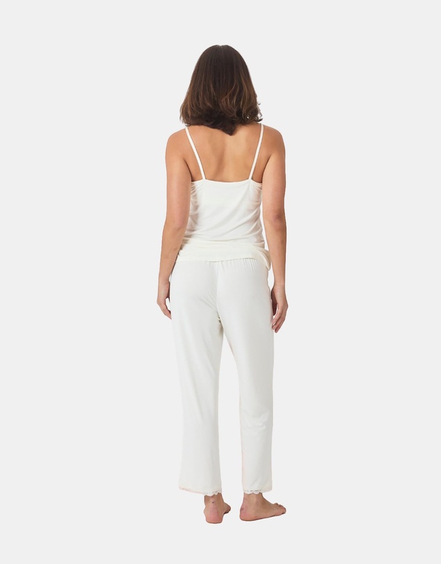 Gingerlilly - Britt Bamboo Lace Cami Long PJ