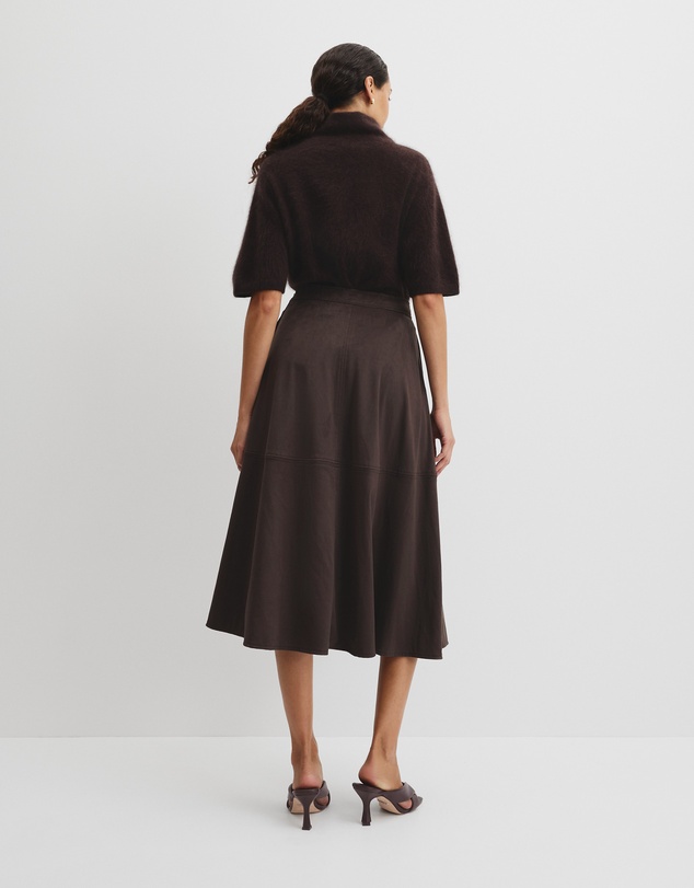 Country Road - Faux Suede Skirt
