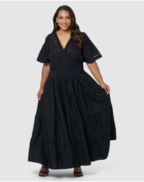 Something 4 Olivia - Abby Linen Maxi Dress