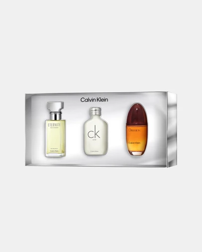 Calvin Klein - CK Womens Holiday Gift Set: Euphoria EDP 15ml + Obsession EDP 15ml + CK ONE EDT 15ml