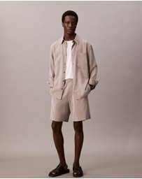 Calvin Klein - Lyocell Relaxed Button-Down Shirt