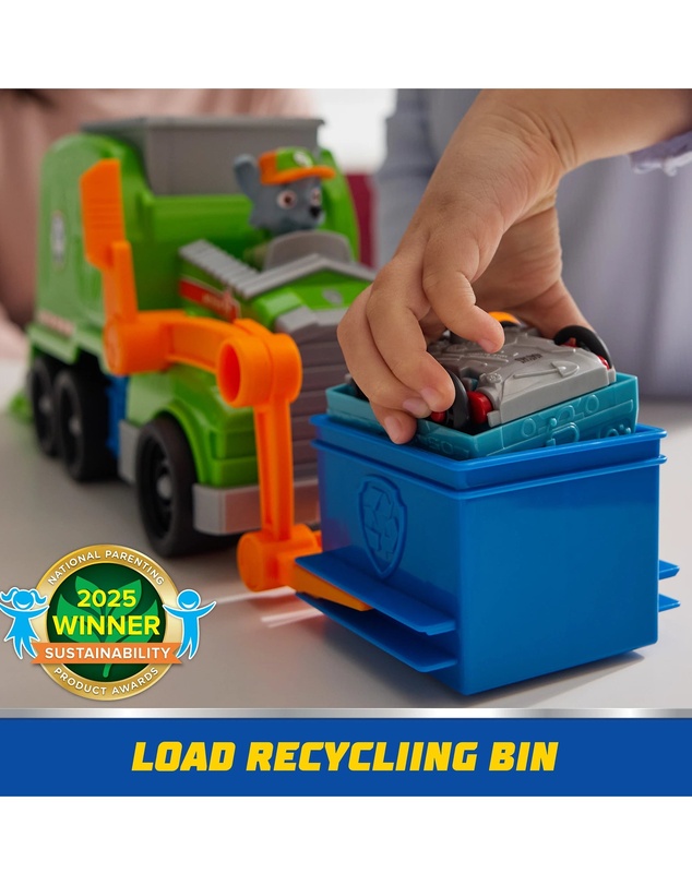 Paw Patrol - Sustainable Crush N Roll Recycling Truck