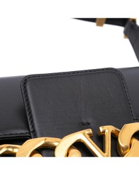 Pre-Loved by Azura Reborn - Pre-Loved Medium Leather Vlogo Chain Shoulder Bag