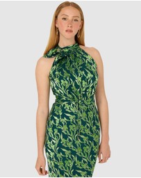 SACHA DRAKE - Priscilla Halter Bias Dress