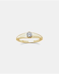 Zoe Olivia - 9K Gold Lab Grown Diamond Ring