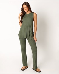 Petal & Pup - Silvie Knitted Set - Olive