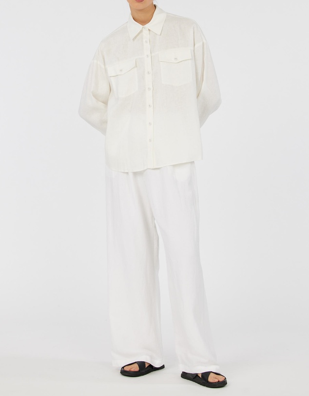 Amelius - Byron Linen Overshirt