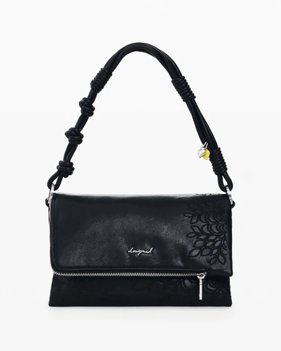 Desigual - Small bag with embroidered flap