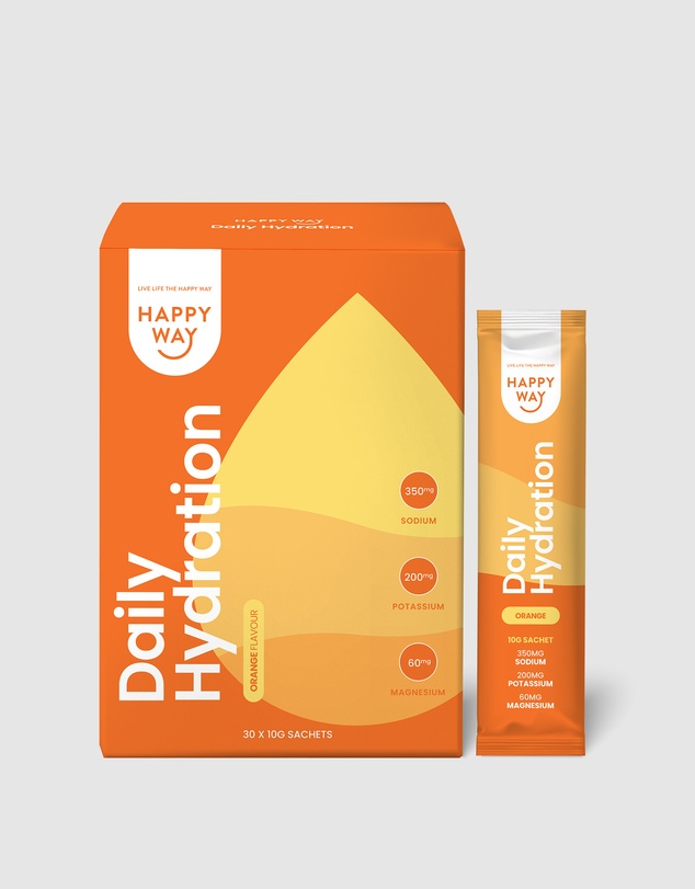 Happy Way - Orange Daily Hydration Sachets
