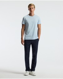 Calibre - Mercerised Crew T-shirt Pale Blue