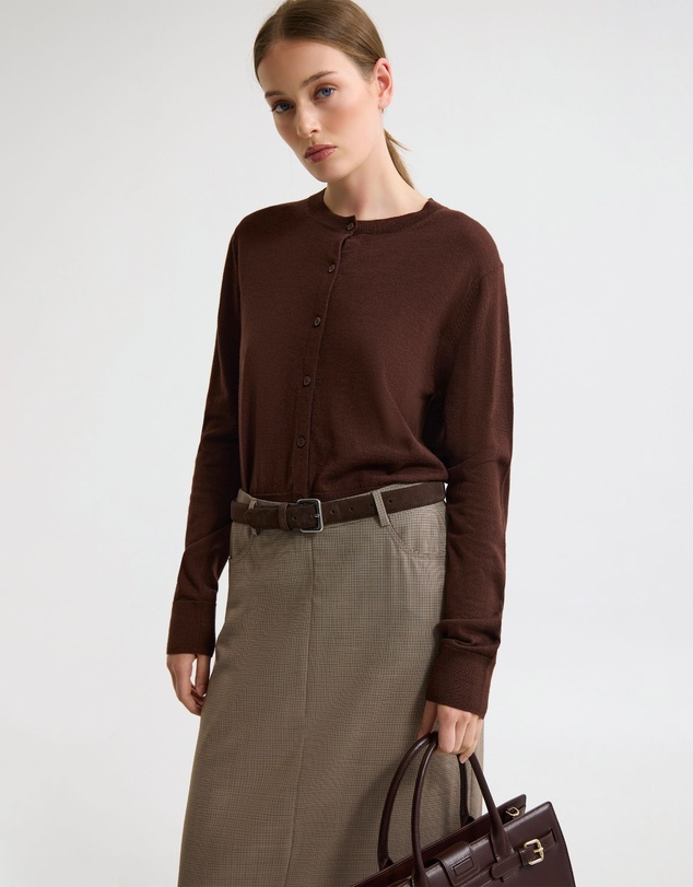 Oxford - Lottie Merino Cardigan