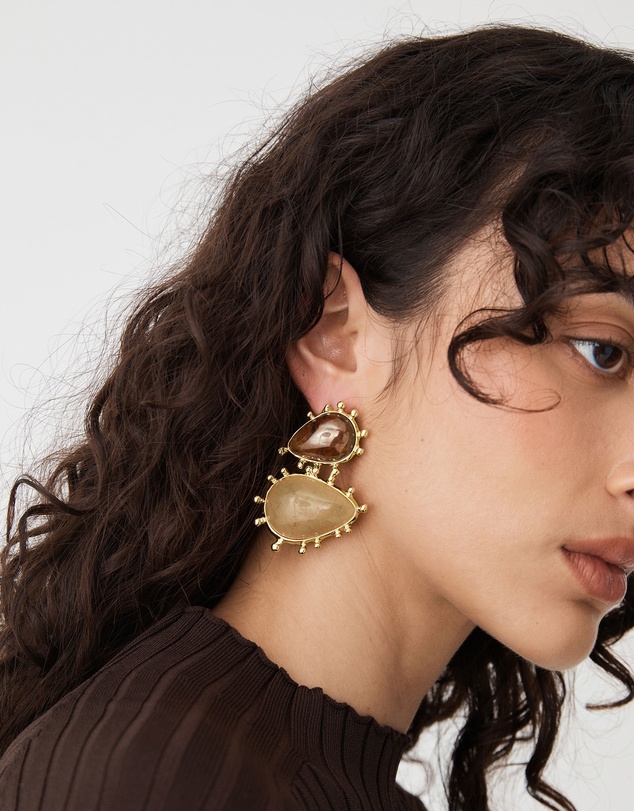 Forcast - Terra Stone Earrings
