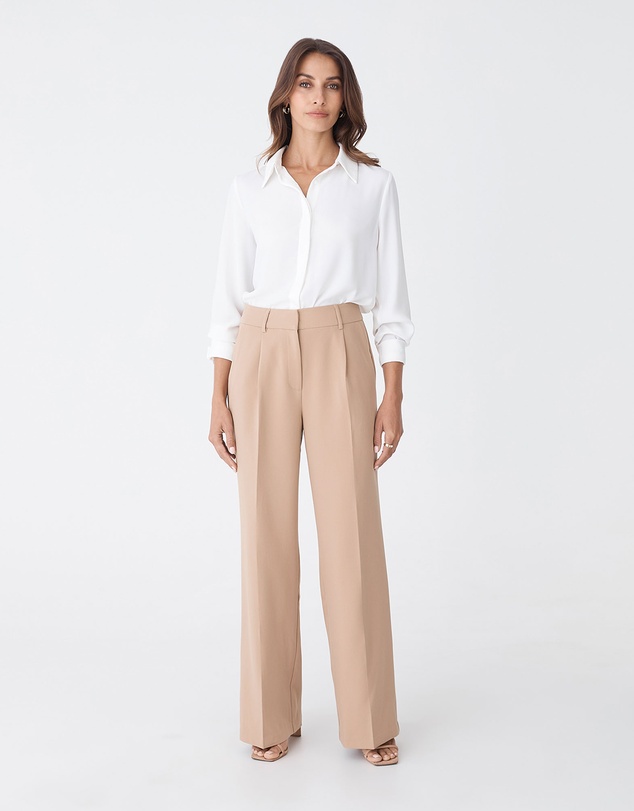 Forcast - Kevin Relax Fit Crepe Shirt