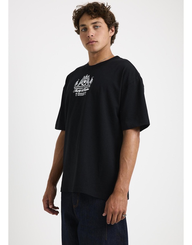 Black Noise White Rain - Performance T-Shirt