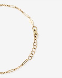 Michael Hill - Paperclip 3 and 1 Bracelet in 10kt Yellow Gold