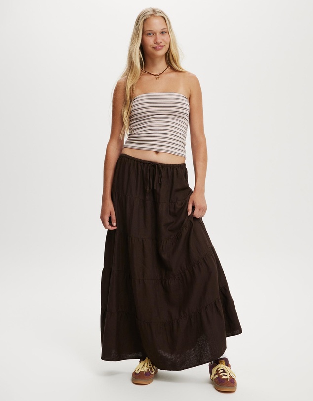 Cotton On - Haven Multi Tiered Maxi Skirt