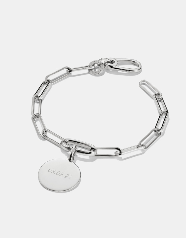 THOMAS SABO - THOMAS SABO Connect Charm bracelet paperclip Silver