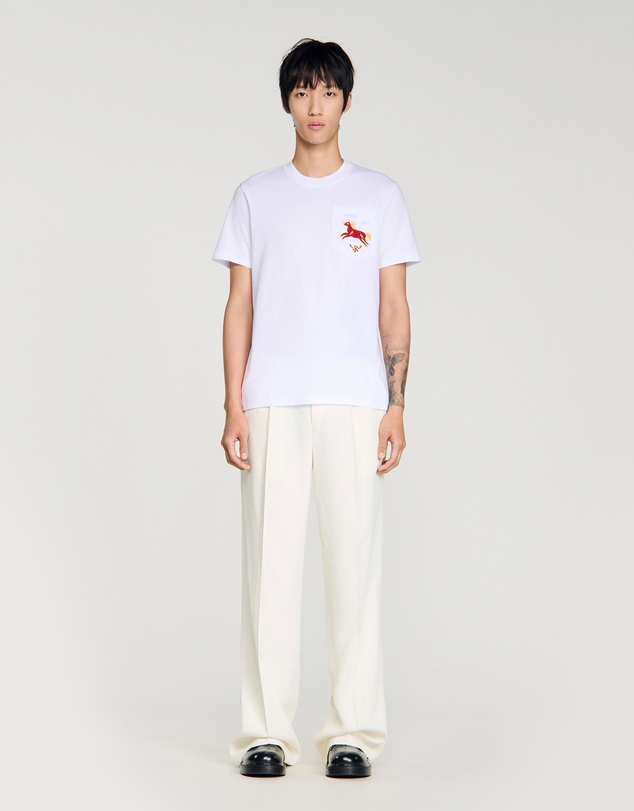 Sandro - Horse Tee Shirt