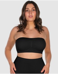 B Free Intimate Apparel - Curvy Strapless Bandeau Bra (A-B-C-D-DD) Cup