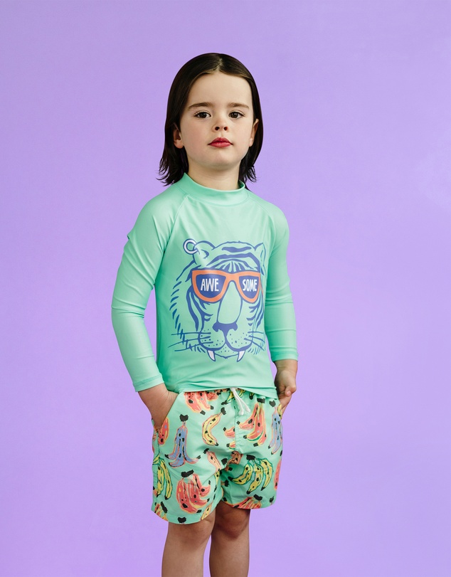 Rock Your Kid - Yardage Print Boardshorts - Kids