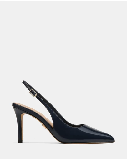 Wittner - Riker Patent Leather Slingbacks