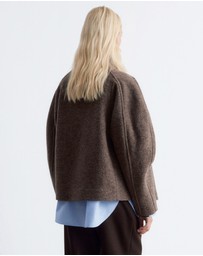 & Other Stories - Asymmetric Wool Jacket