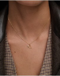 PDPAOLA - Initial 2026 V Pendant Necklace