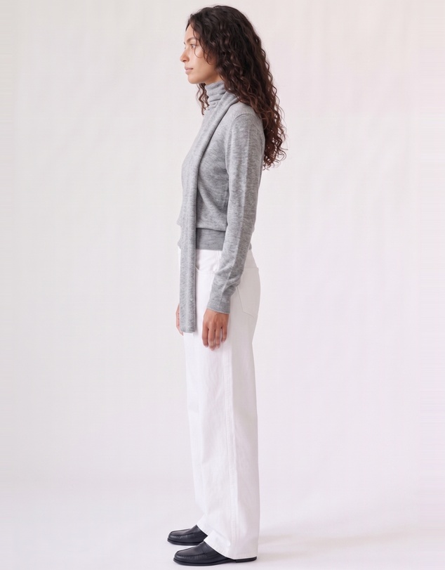 Style Addict - Wren Top - Light Grey