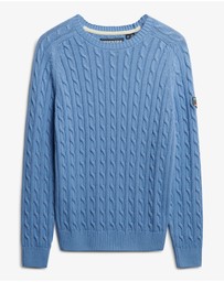 Superdry - Slouchy Cable Knit