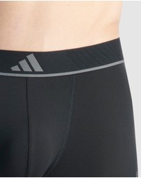 adidas Sportswear - 3 Pack Active Micro Flex Eco Trunk Underwear