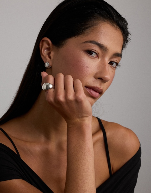 Michael Hill - Wide Dome Ring in Sterling Silver