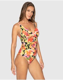 Nip Tuck Swim - Black Roman Holiday Louise One Piece