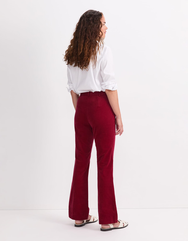 Sportscraft - Thea Kick Flare Velvet Pant