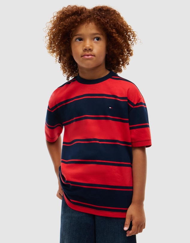 Tommy Hilfiger - Essential Stripe Tee SS - Kids