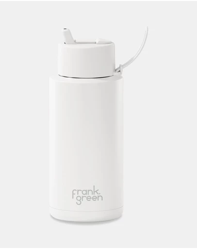 Frank Green - 34oz Reusable Bottle with Flip Straw Lid
