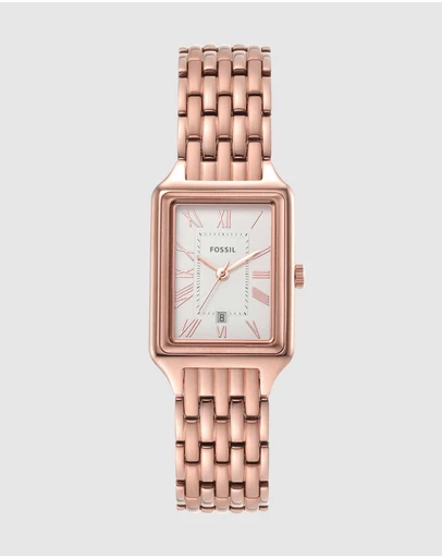 Fossil - Raquel Rose Gold Tone Analogue Watch