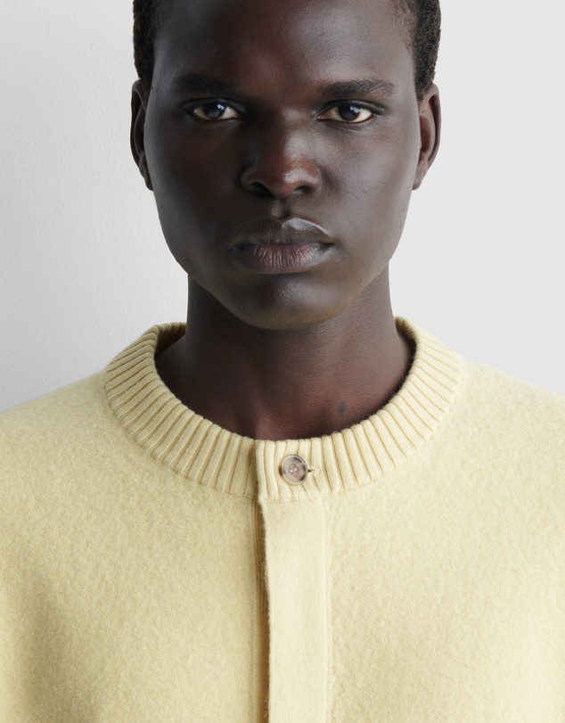 COS - Boiled-Wool Crew-Neck Cardigan